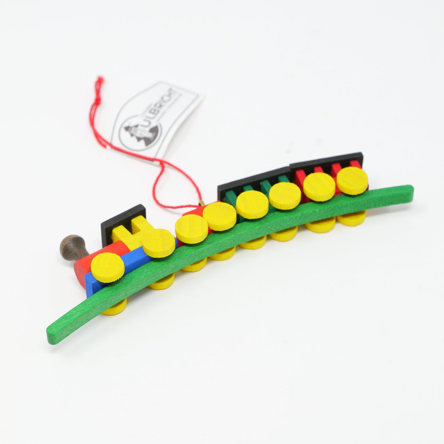 ERZ オーナメント 緑のレールの汽車