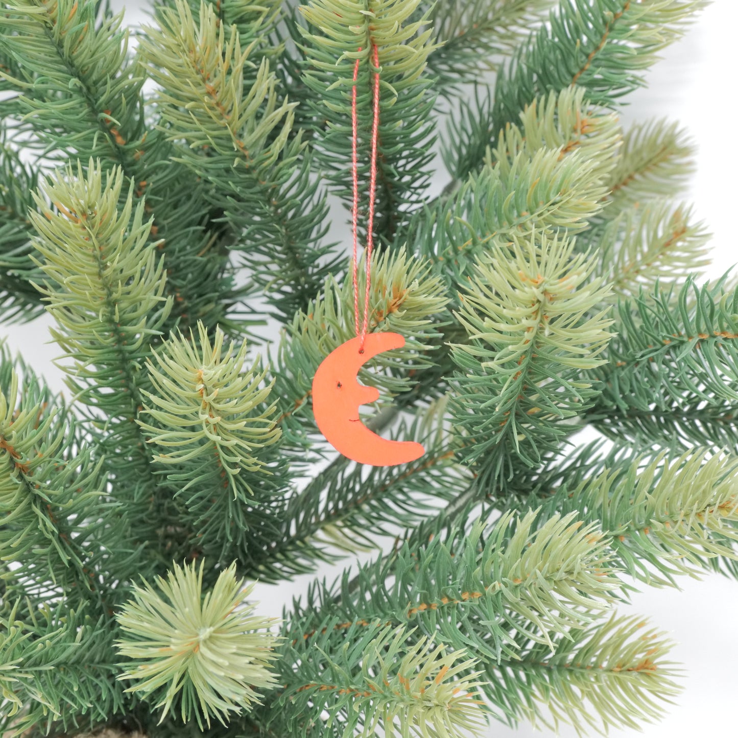 R-14 ミニオーナメント 月 赤