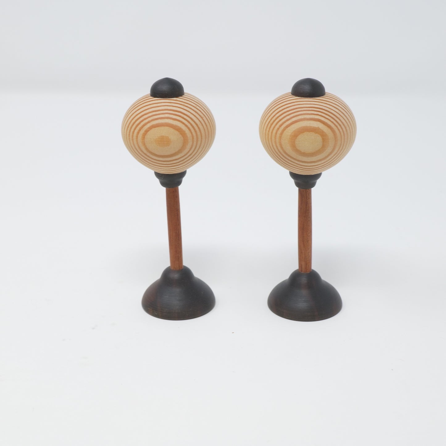 【ろくろ細工の三浦木地 :雛人形】ひな一段セット 新 コクタン(限定品)