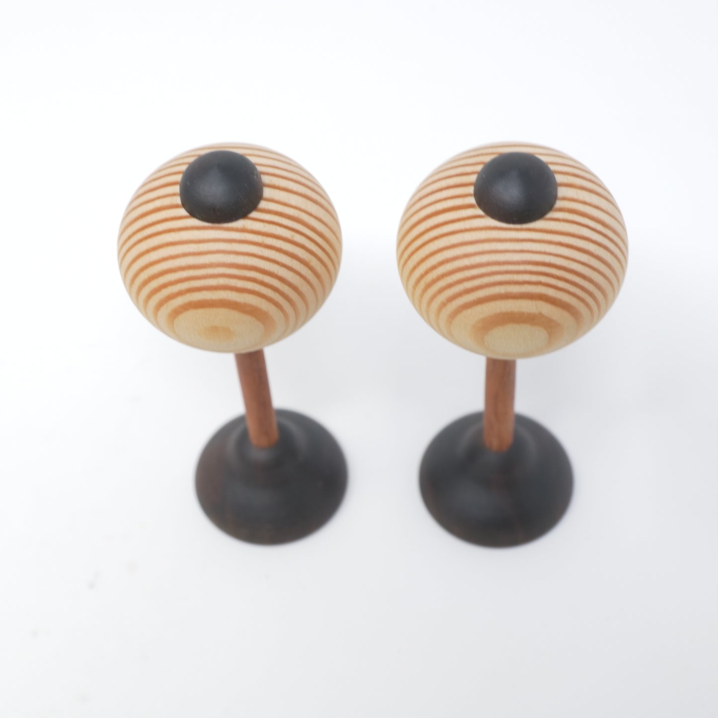 【ろくろ細工の三浦木地 :雛人形】ひな一段セット 新 コクタン(限定品)
