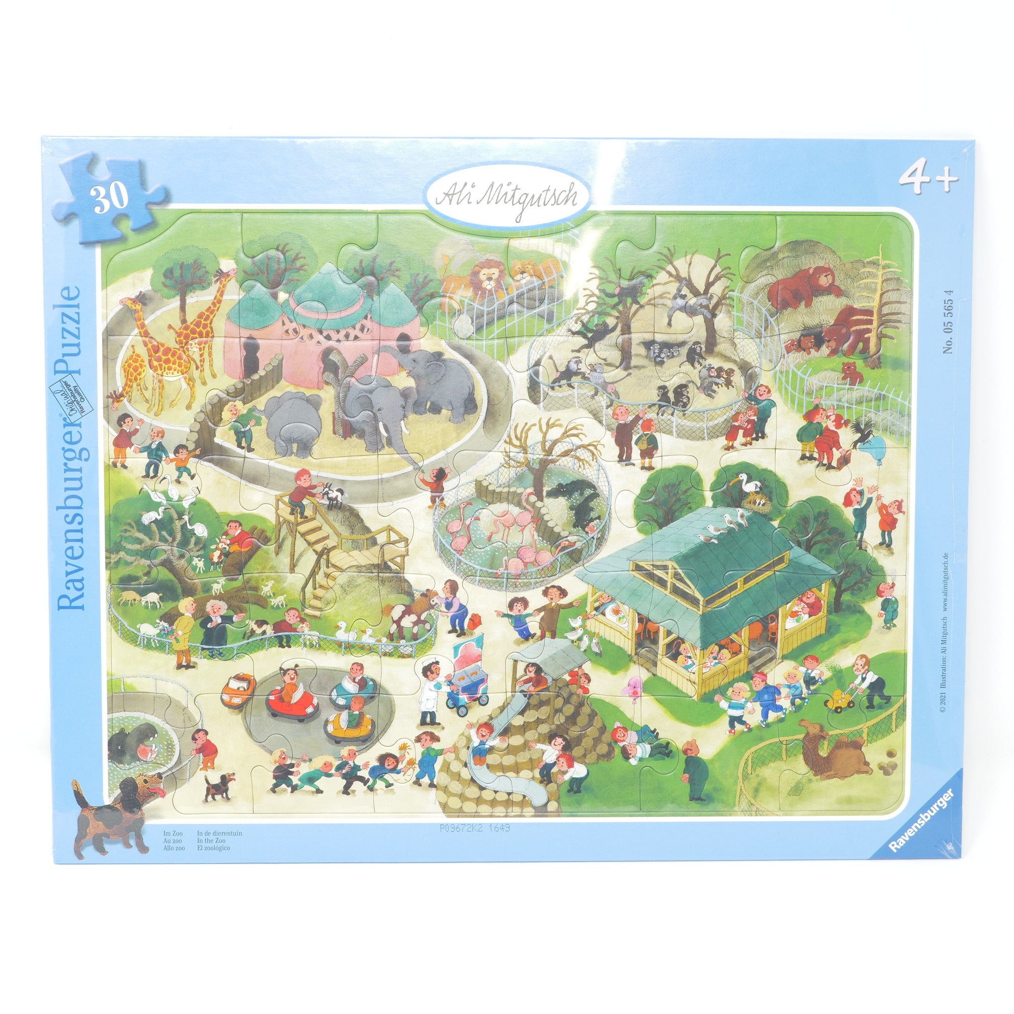パネルパズル 30P ミットグッチ 動物園 ラベンスバーガー（ドイツ