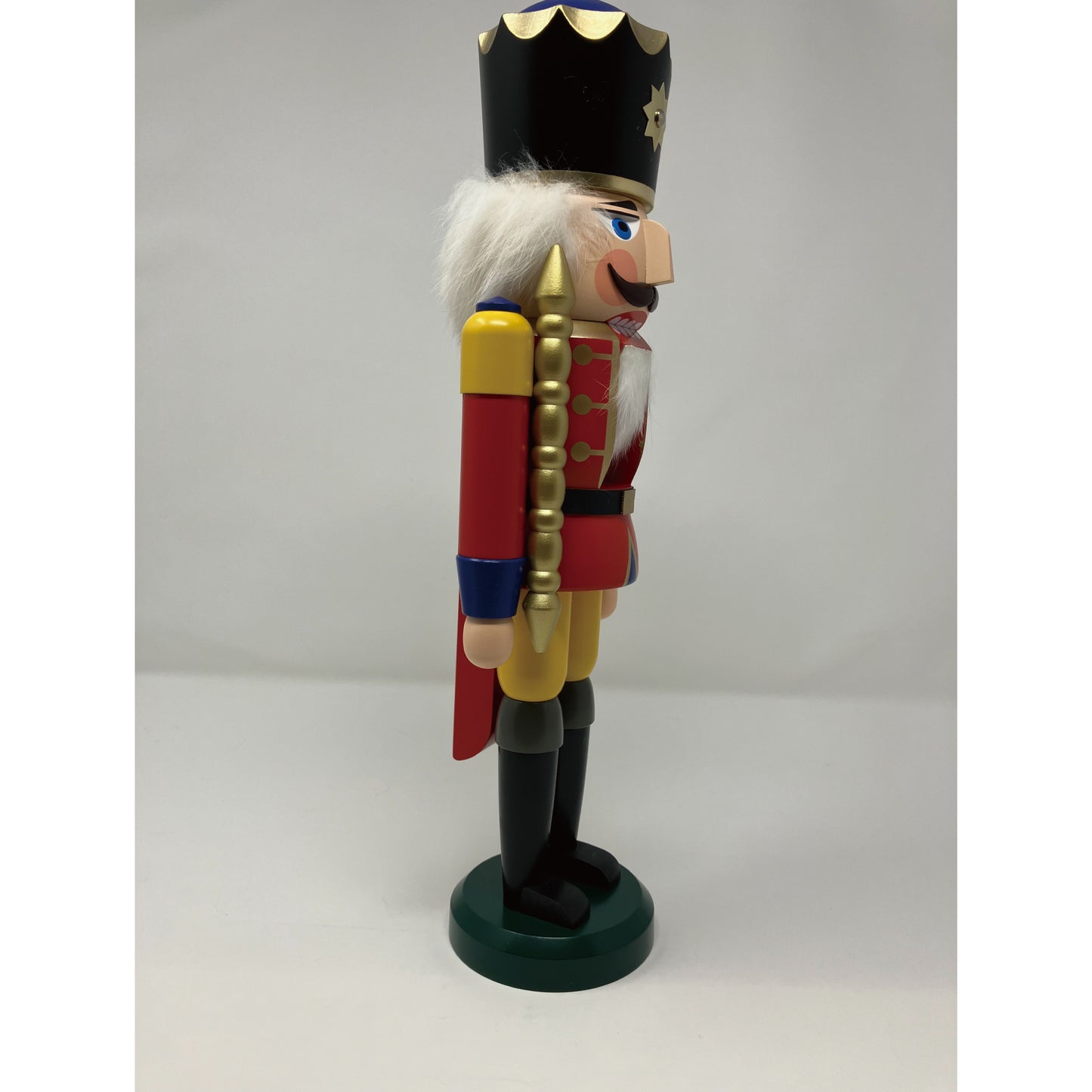 ドレゲノ くるみ割り人形 王様 赤服 39cm