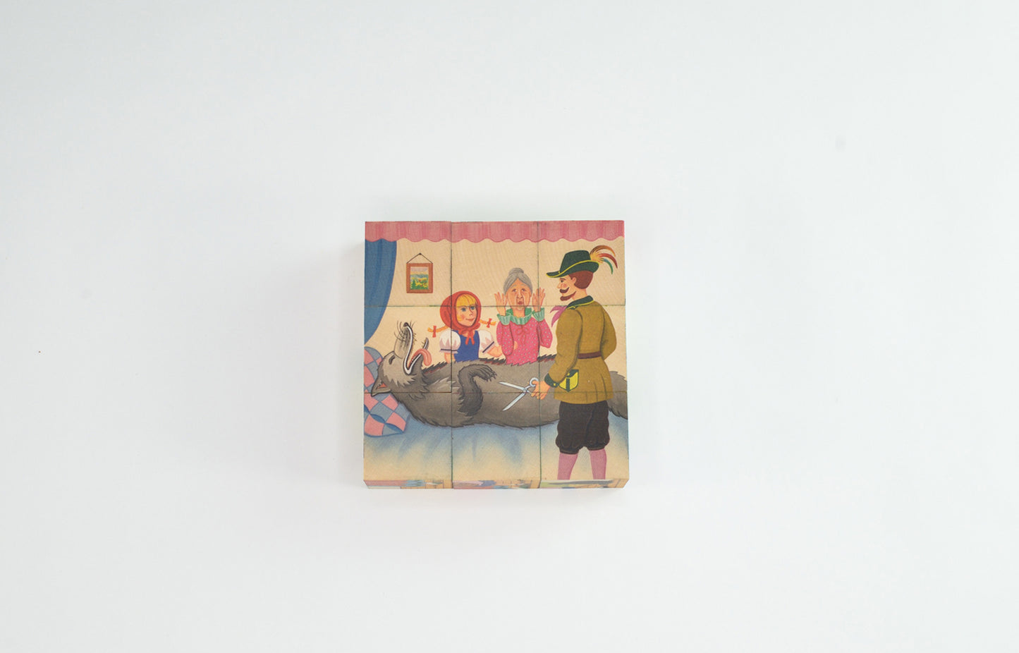 六面体パズル 9ピース 赤ずきん