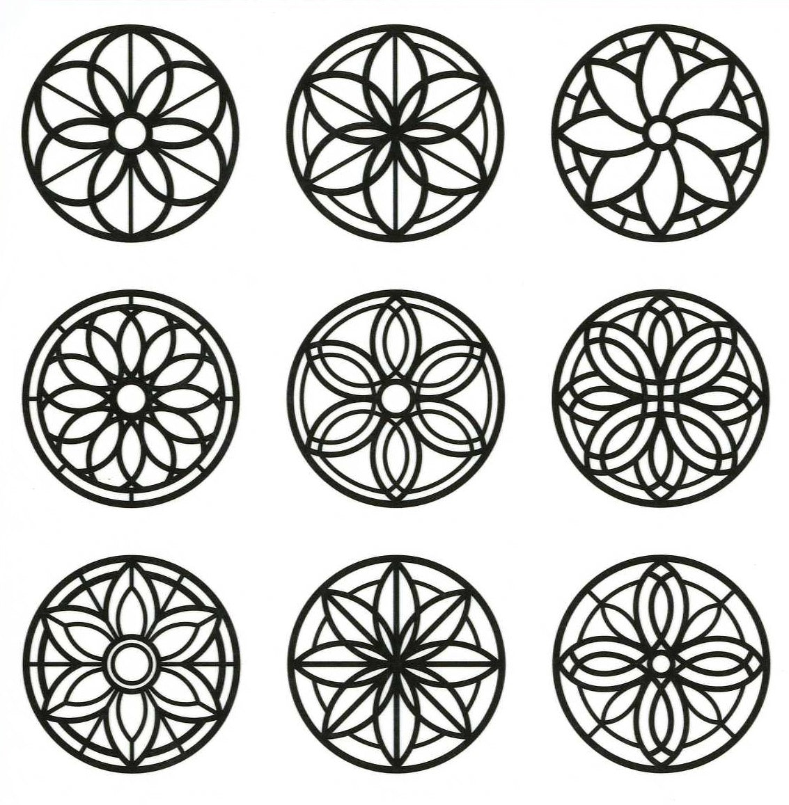 ぬりえブックMANDALA 1