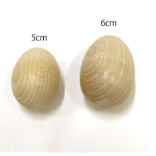 木のたまご 小 5cm 1個