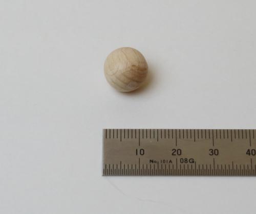 木玉1.2cm　1個