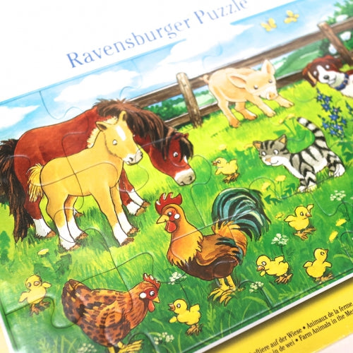 パネルパズル 15P 農場の動物たち