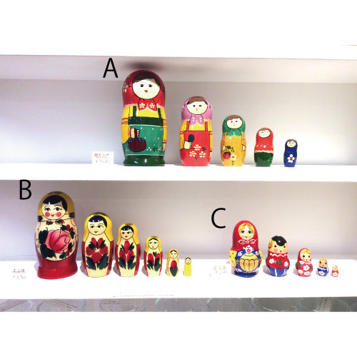 クリスマス】高級マトリョーシカ くるみ割り人形 7個組 【公式通販】