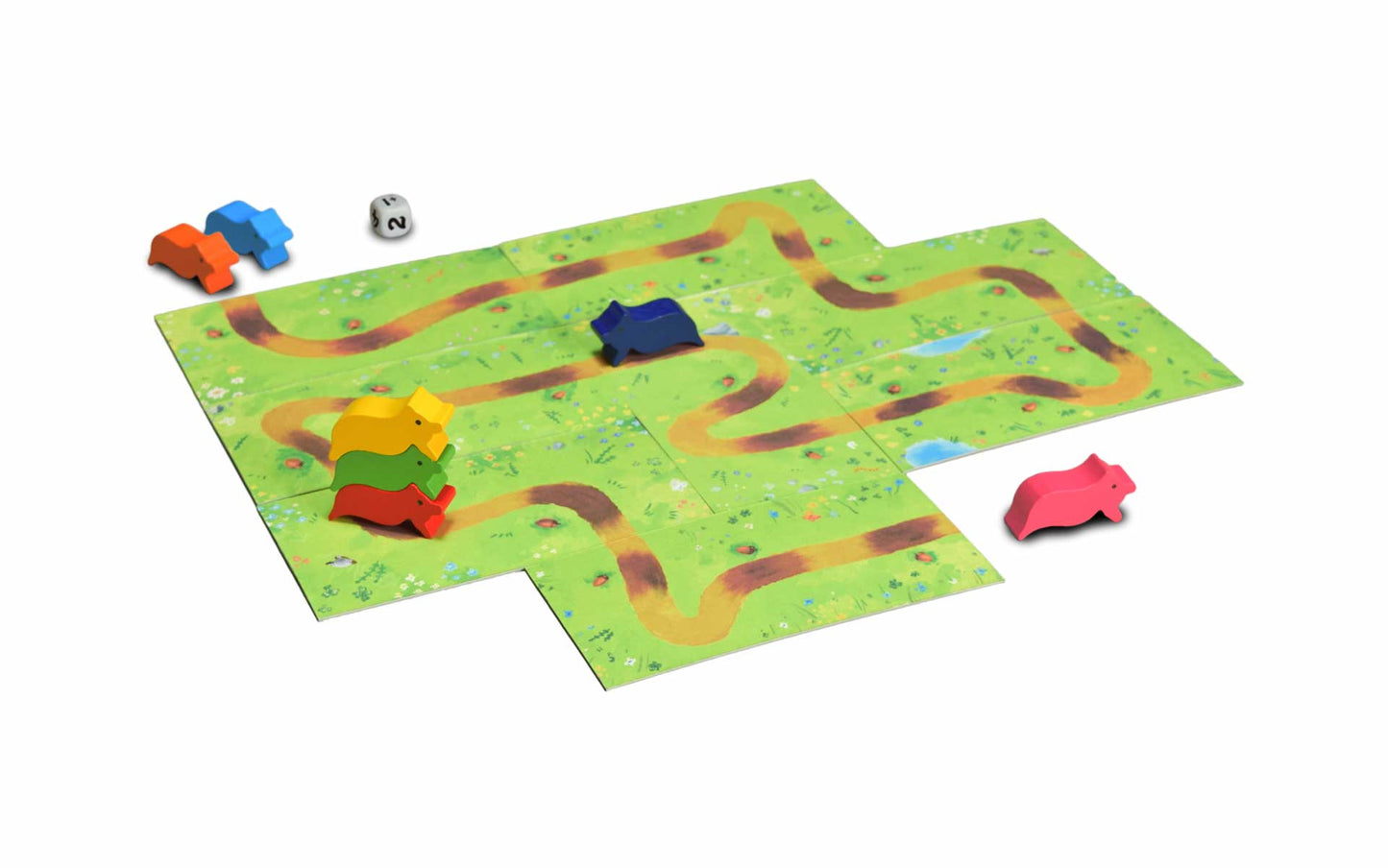 こぶたのおんぶレース