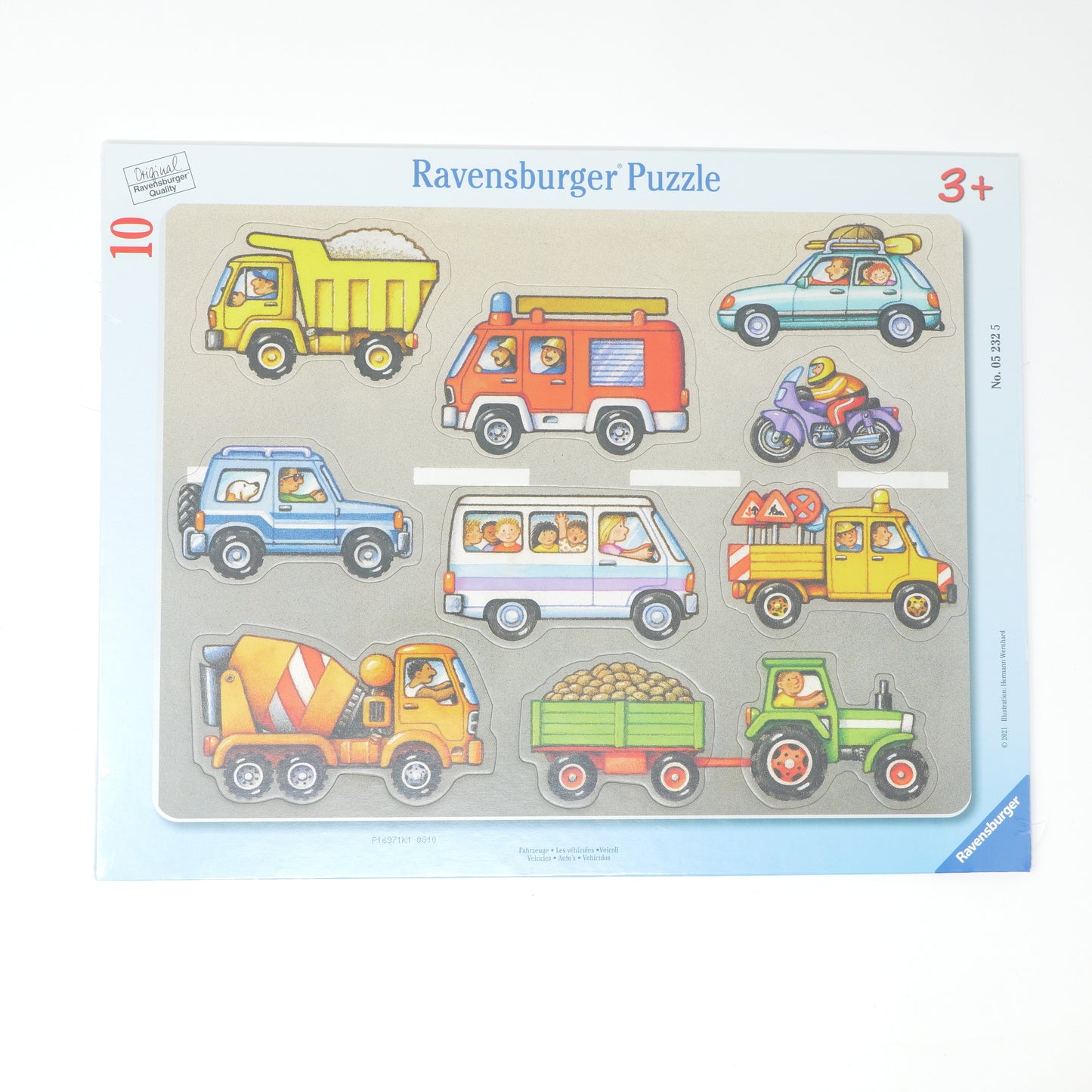 パネルパズル 10P くるま