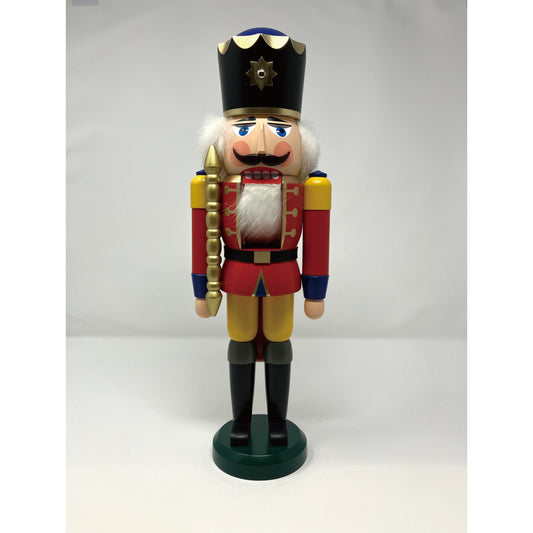 ドレゲノ くるみ割り人形 王様 赤服 39cm