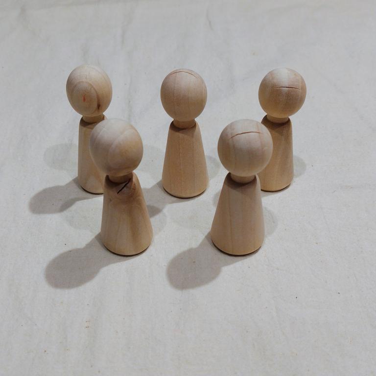 工作用指人形  首あり B品（ひび割れあり）1個