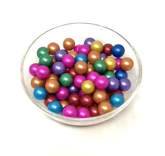 ビー玉 183 メタリック 緑 16mm 1個