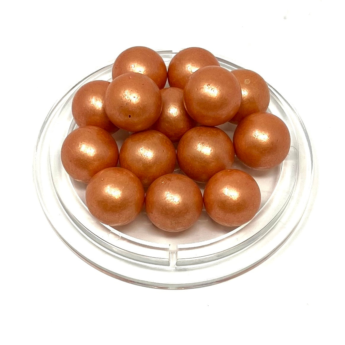 ビー玉 181 メタリック オレンジ 16mm 1個
