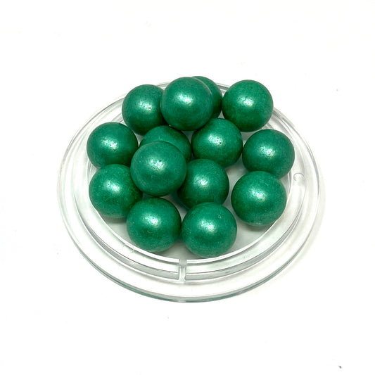 ビー玉 183 メタリック 緑 16mm 1個