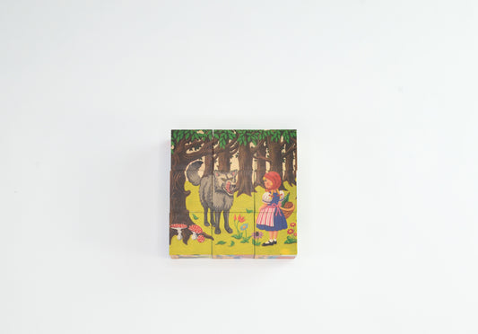 六面体パズル 9ピース 赤ずきん