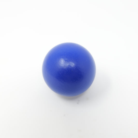 木玉 4.5cm カラー 青　1個　 en0103