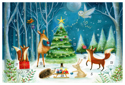 BJ-4 アドベントカード・ツリーと動物