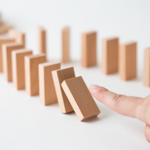 白木ドミノ (100枚入り)