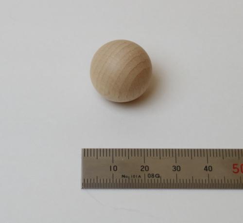 木玉 2.5cm 1個