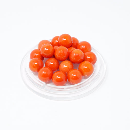 ビー玉 145 オレンジ 14mm 1個