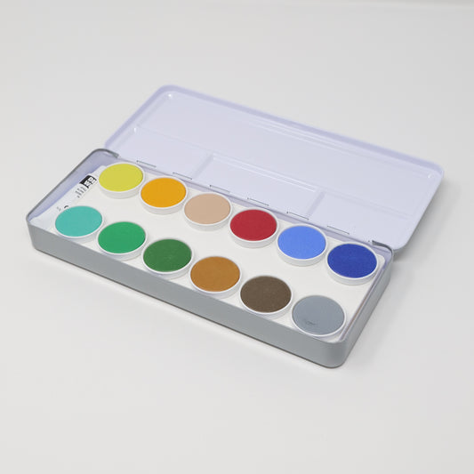 缶入絵の具(大)24色