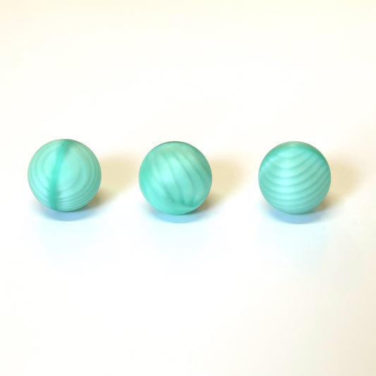 ビー玉 126 ボヘミアグラスマーブル 16mm ミント  1個