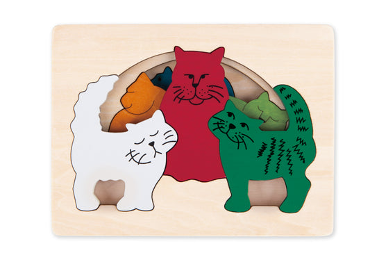 3重パズル・ねこ